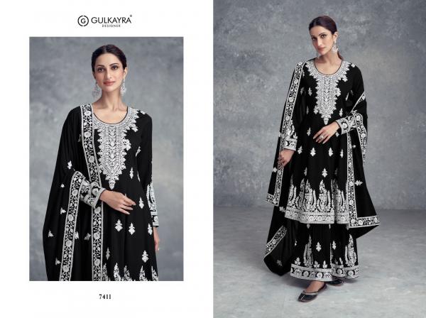 GULKAYRA DESIGNER FARANA 7411 TO 7412 