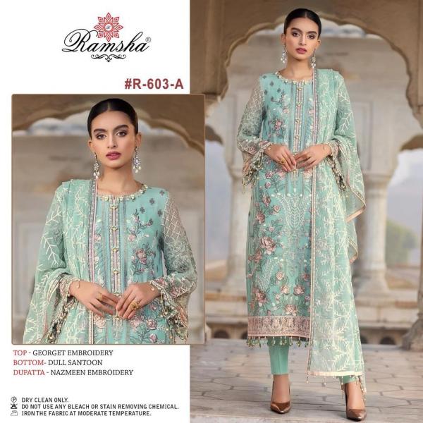 RAMSHA SUIT R-603-A TO R-603-D 