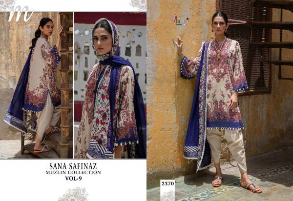 Shree Fab Sana Safinaz Muzlin Collection Vol-9 2370-2376 Series  