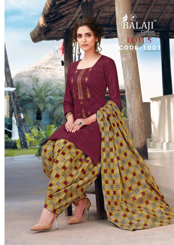 Balaji Cotton Lotus Vol-1 1001-1012 Series  