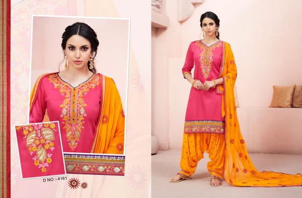 Kessi Fabrics Bridal By Patiala House 4161 4172 Series 