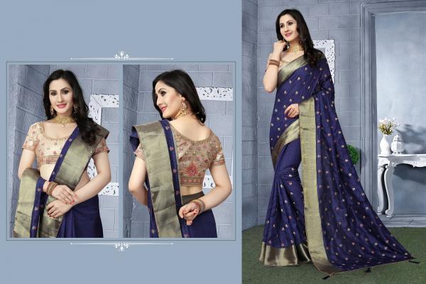 Naree Fashion Meenakari Handloom Silk 1441-1447 Series 