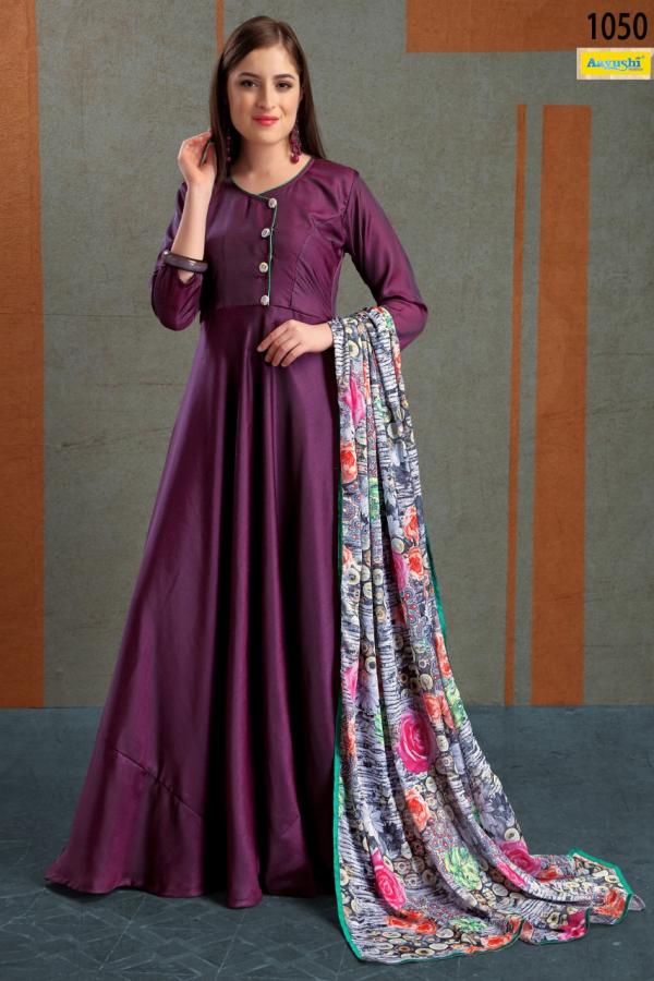 Aayushi Fashionista Gown 1050 1053 Series