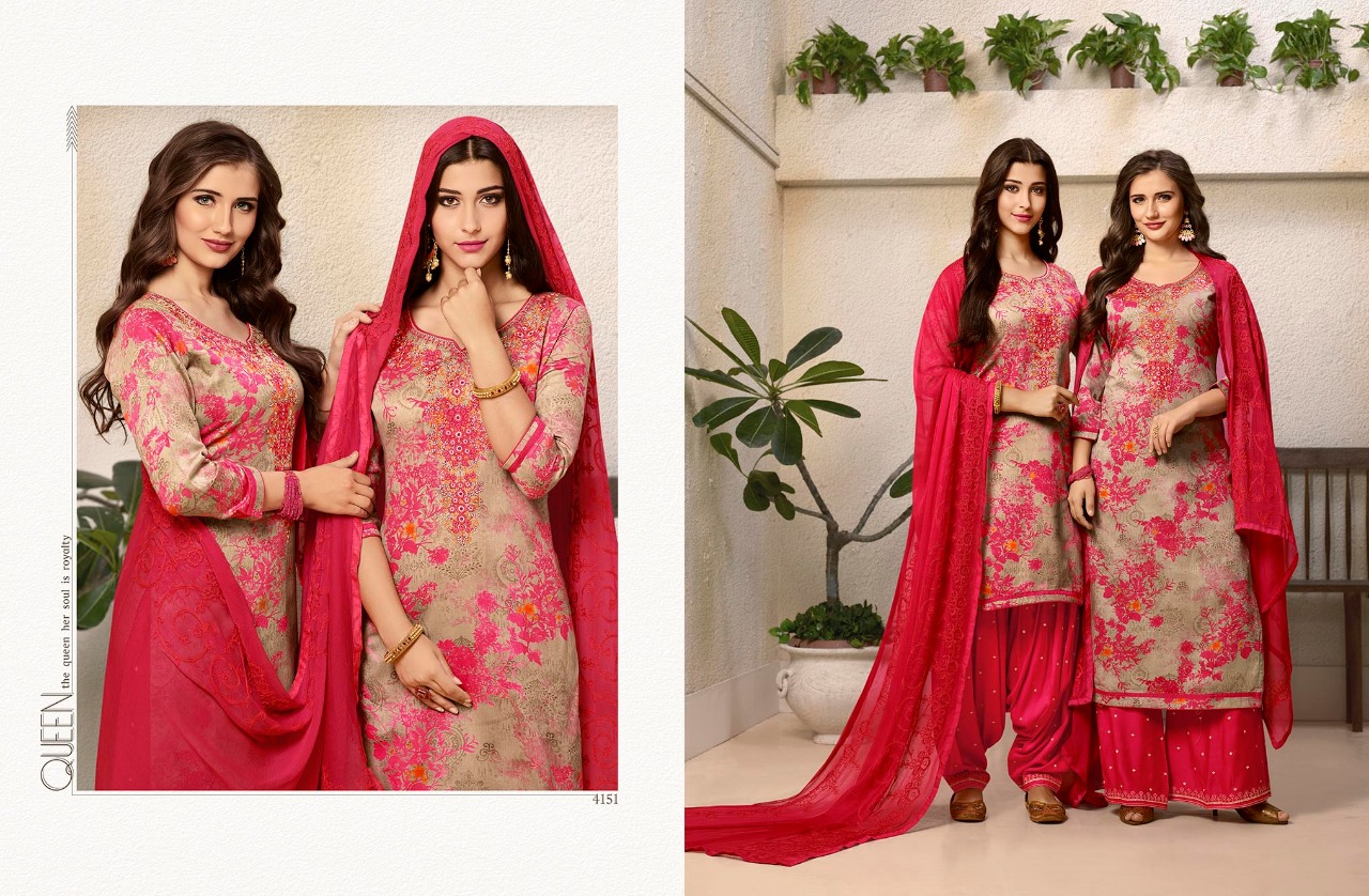 Kessi Fabrics Colour's By Patiala House 4151