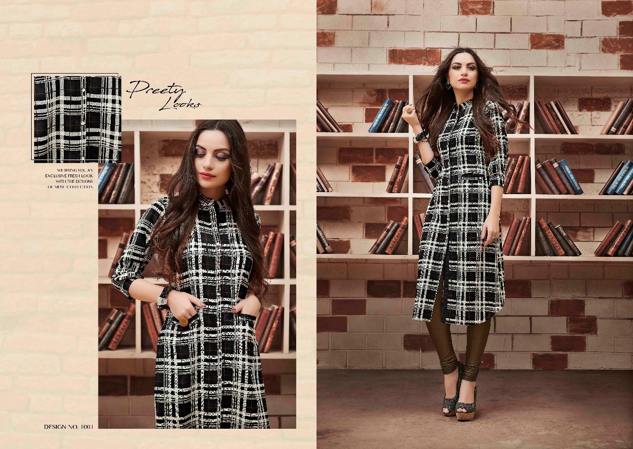 CRETA BY S MORE FASHION 1001 TO 1006 SERIES BEAUTIFUL STYLISH FANCY  COLORFUL CASUAL WEAR 
