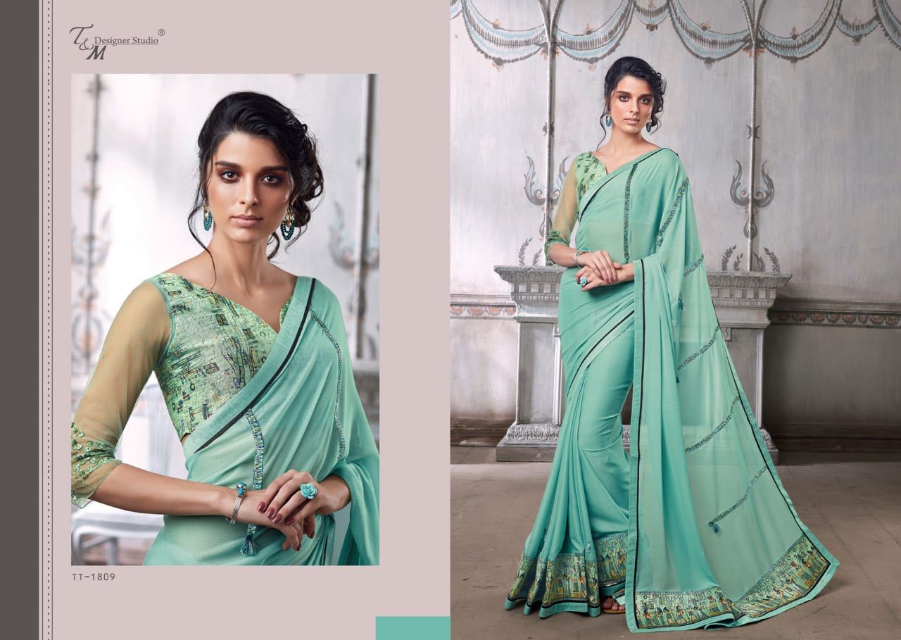 T&M Branded Saree for Women –