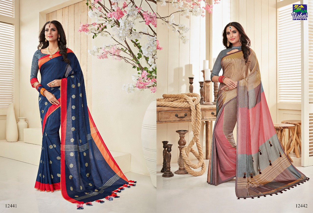 Vishal Fashion Nakshika 12441 12442